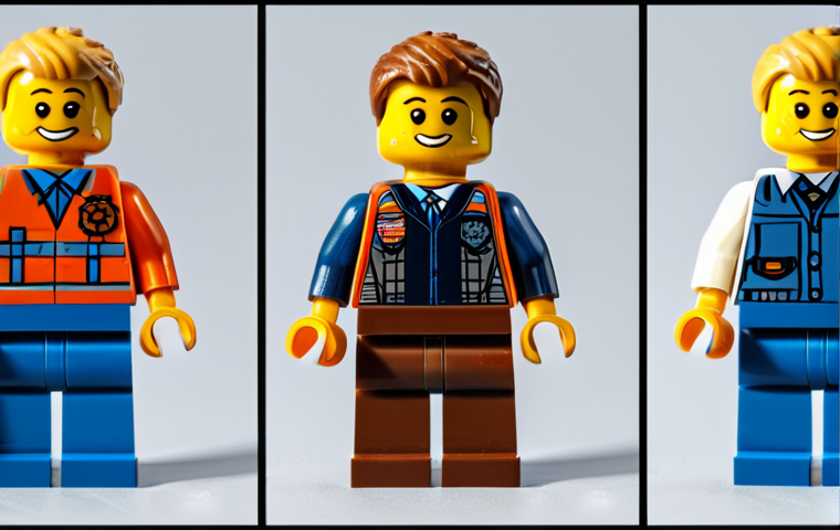 레고와 스팀 교육의 연관성 - Here are three detailed image prompts based on the provided text, focusing on different aspects of L...