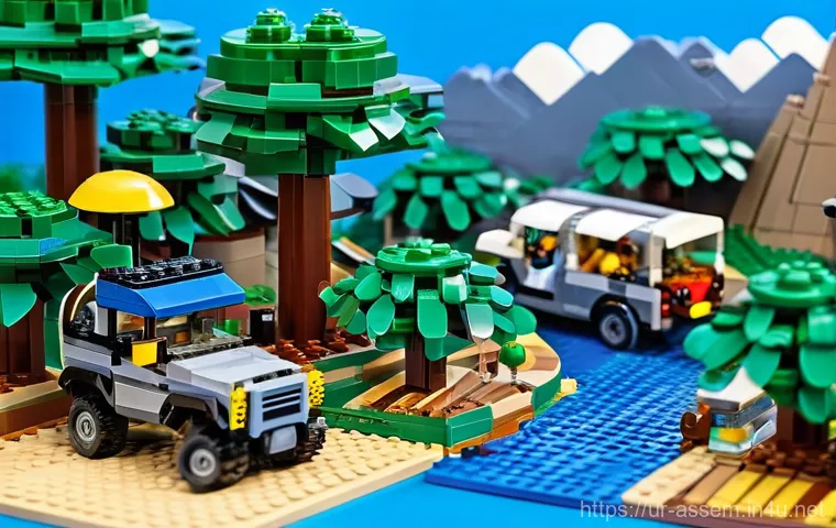 레고 쥬라기 월드 시리즈 - **Prompt 1: Epic T. rex Breakout Adventure**
"A vibrant and action-packed LEGO Jurassic World sc... 레고 쥬라기 월드 시리즈 - **Prompt 1: Epic T. rex Breakout Adventure**
"A vibrant and action-packed LEGO Jurassic World sc...