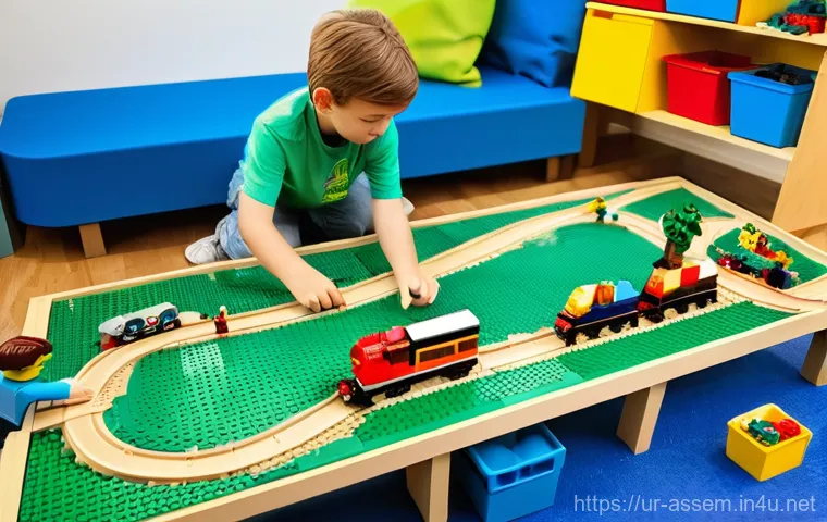 레고의 교육적 가치를 높이는 법 - **Prompt 2: Focused Engineering Challenge**
A close-up, focused shot of a determined boy (around... 레고의 교육적 가치를 높이는 법 - **Prompt 2: Focused Engineering Challenge**
A close-up, focused shot of a determined boy (around...